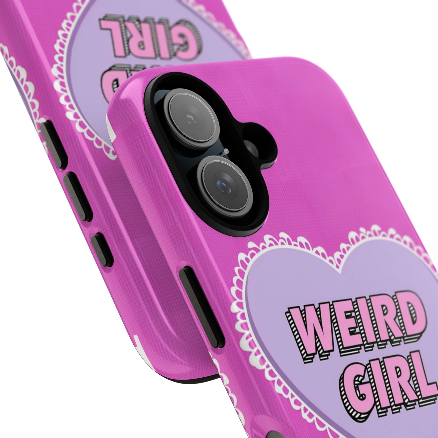 Weird Girl Phone Case - Cute & Quirky Tough Case for Unique Personalities