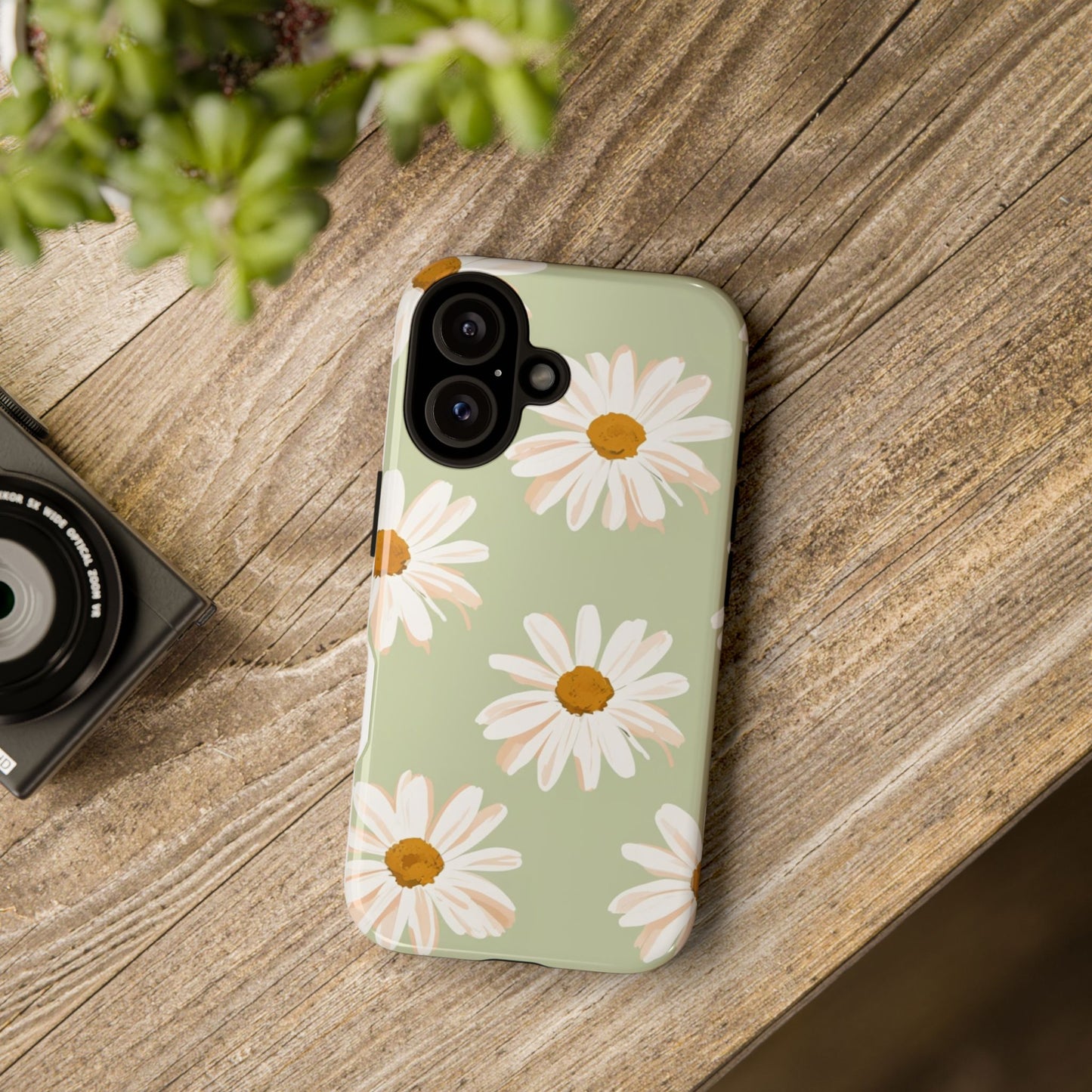 Floral iPhone Case - Tough Cases with Daisy Design