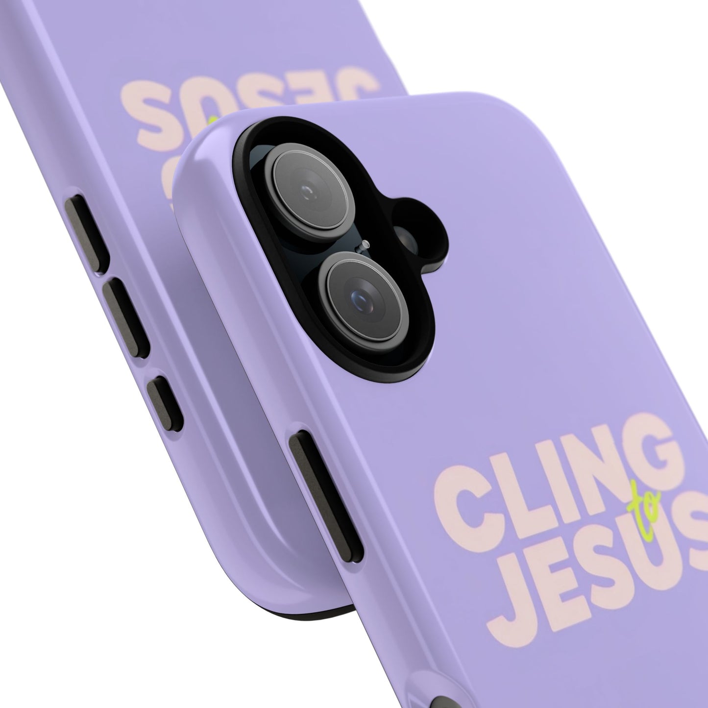 Cling to Jesus Phone Case - Tough Cases for Faithful Protection