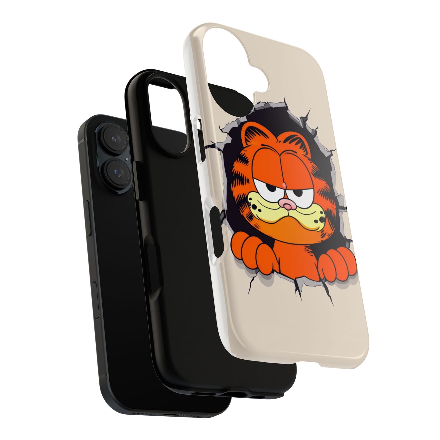 Garfield Tough Phone Case - Durable & Fun Design for Cat Lovers