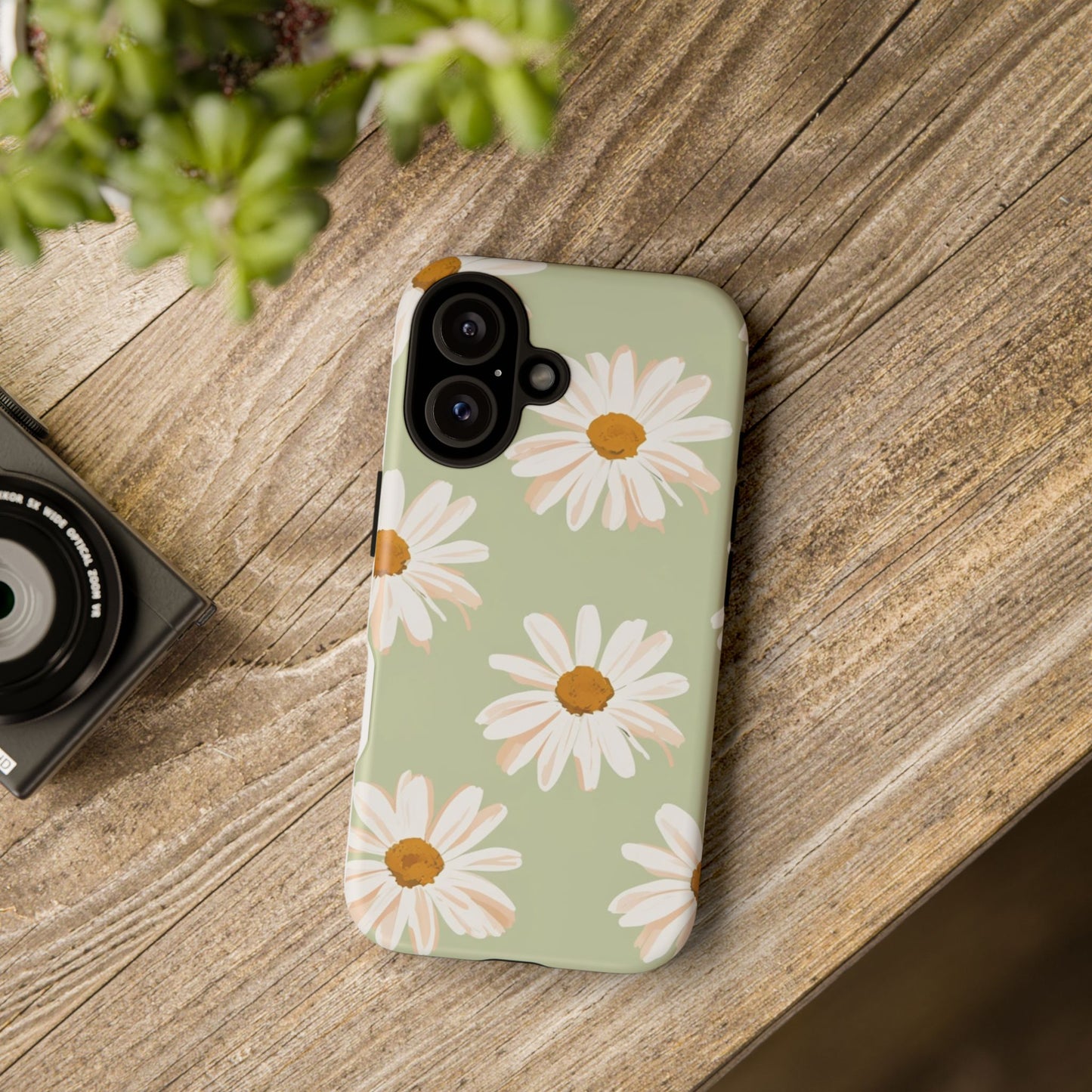 Floral iPhone Case - Tough Cases with Daisy Design