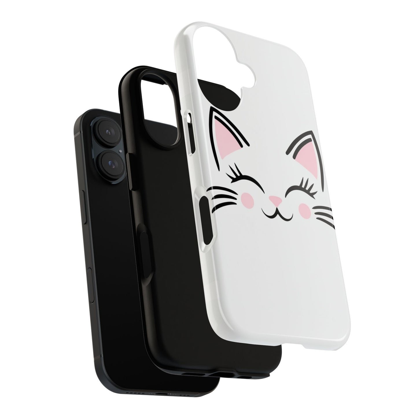 Cute Cat Phone Case - Tough and Stylish Protective Cover