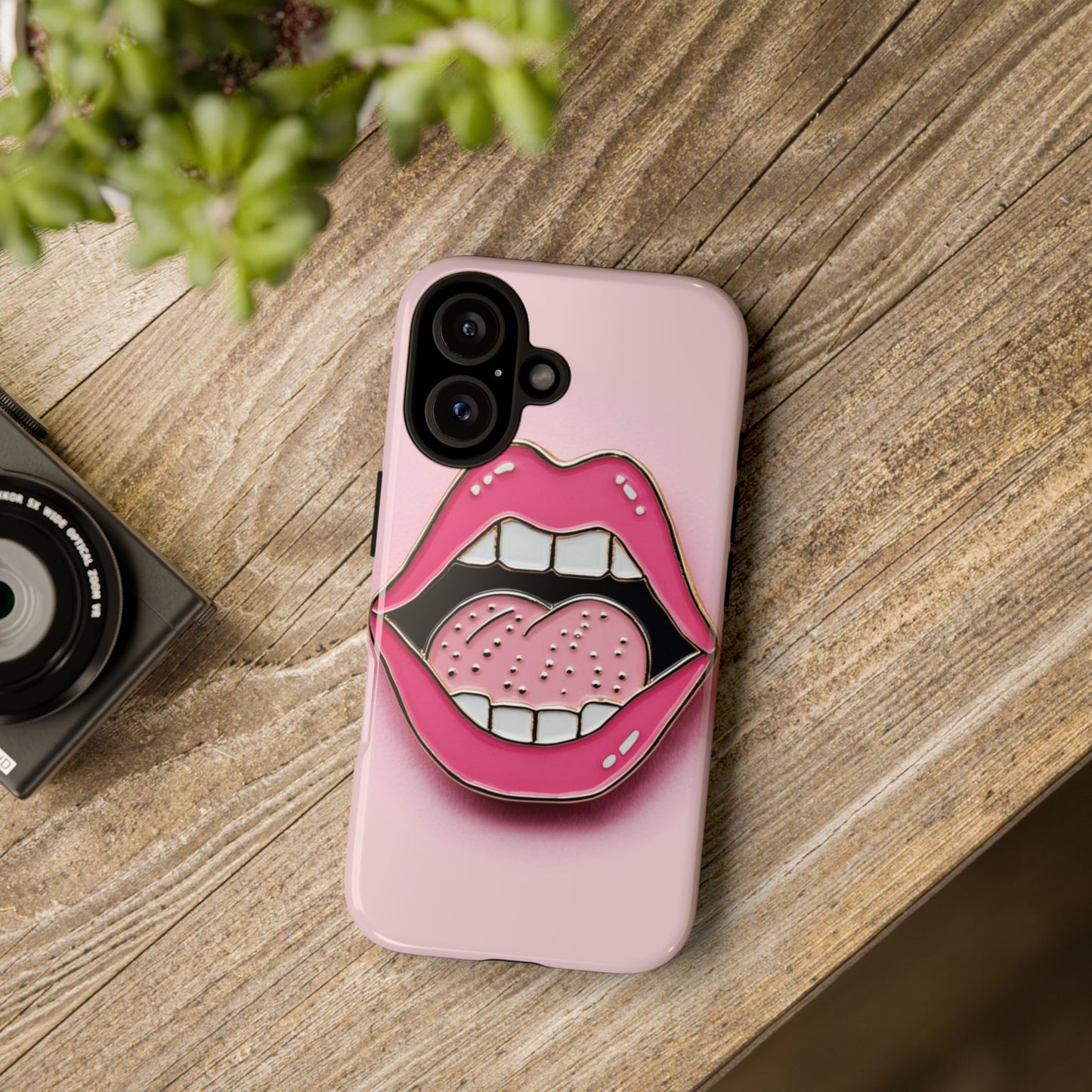 Bold Lip Art Phone Case - Tough Cases for Trendsetters