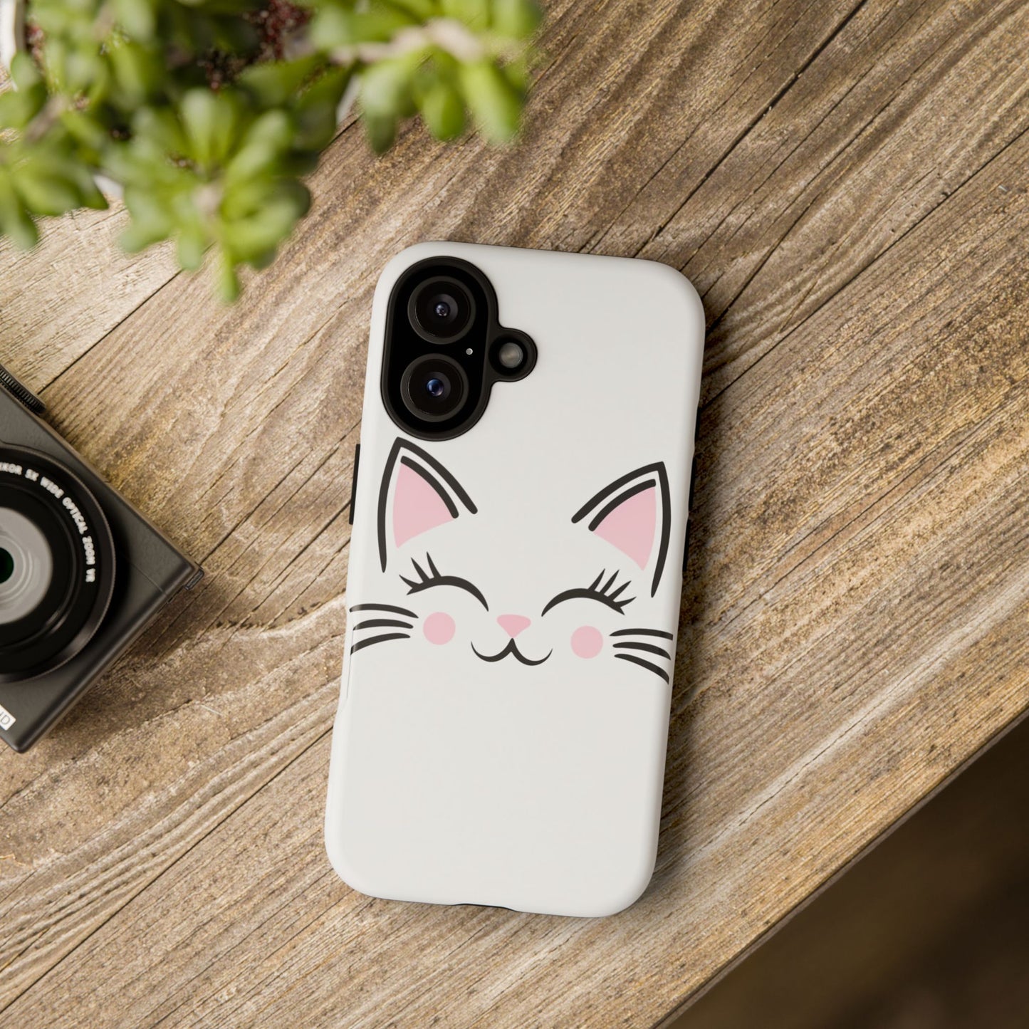 Cute Cat Phone Case - Tough and Stylish Protective Cover
