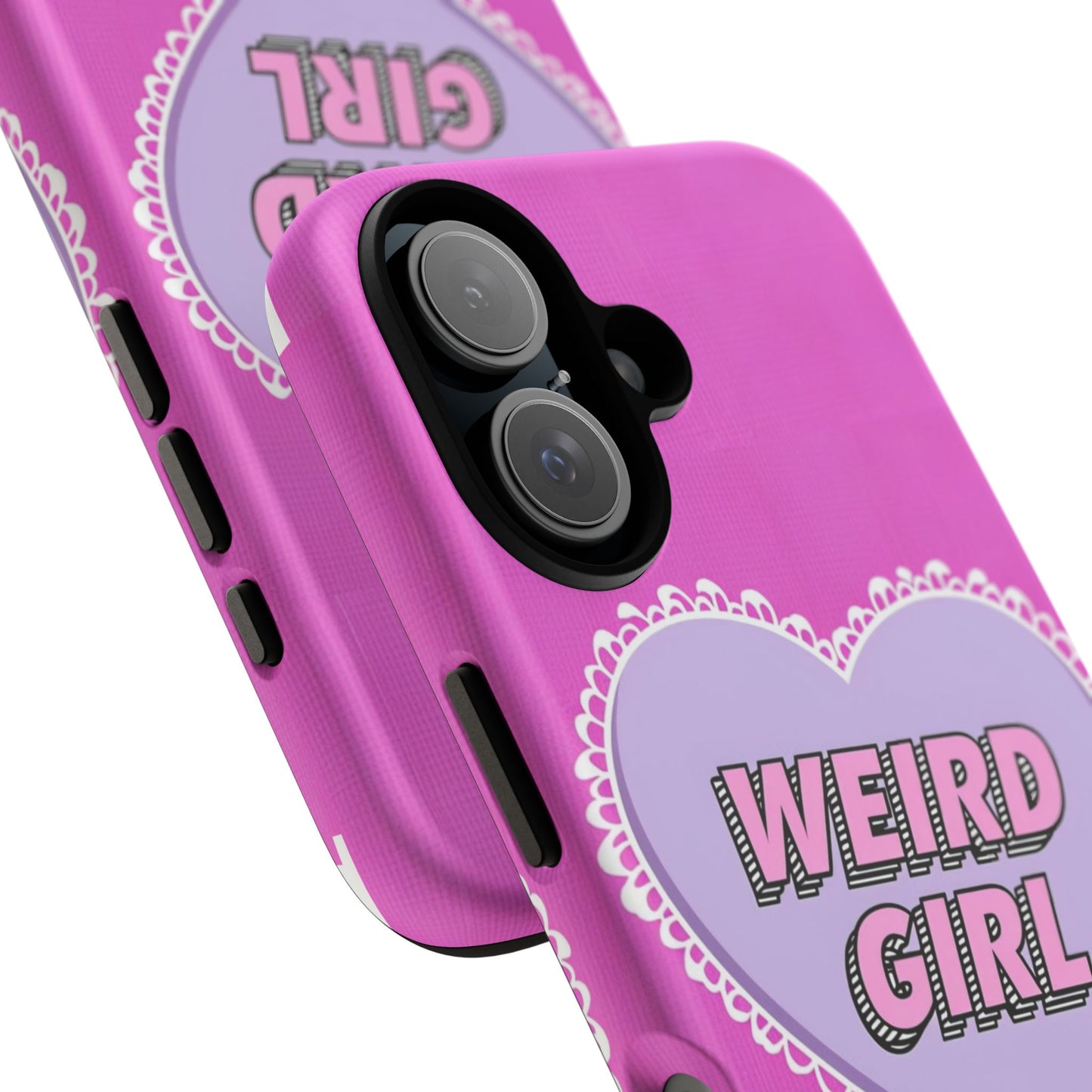 Weird Girl Phone Case - Cute & Quirky Tough Case for Unique Personalities