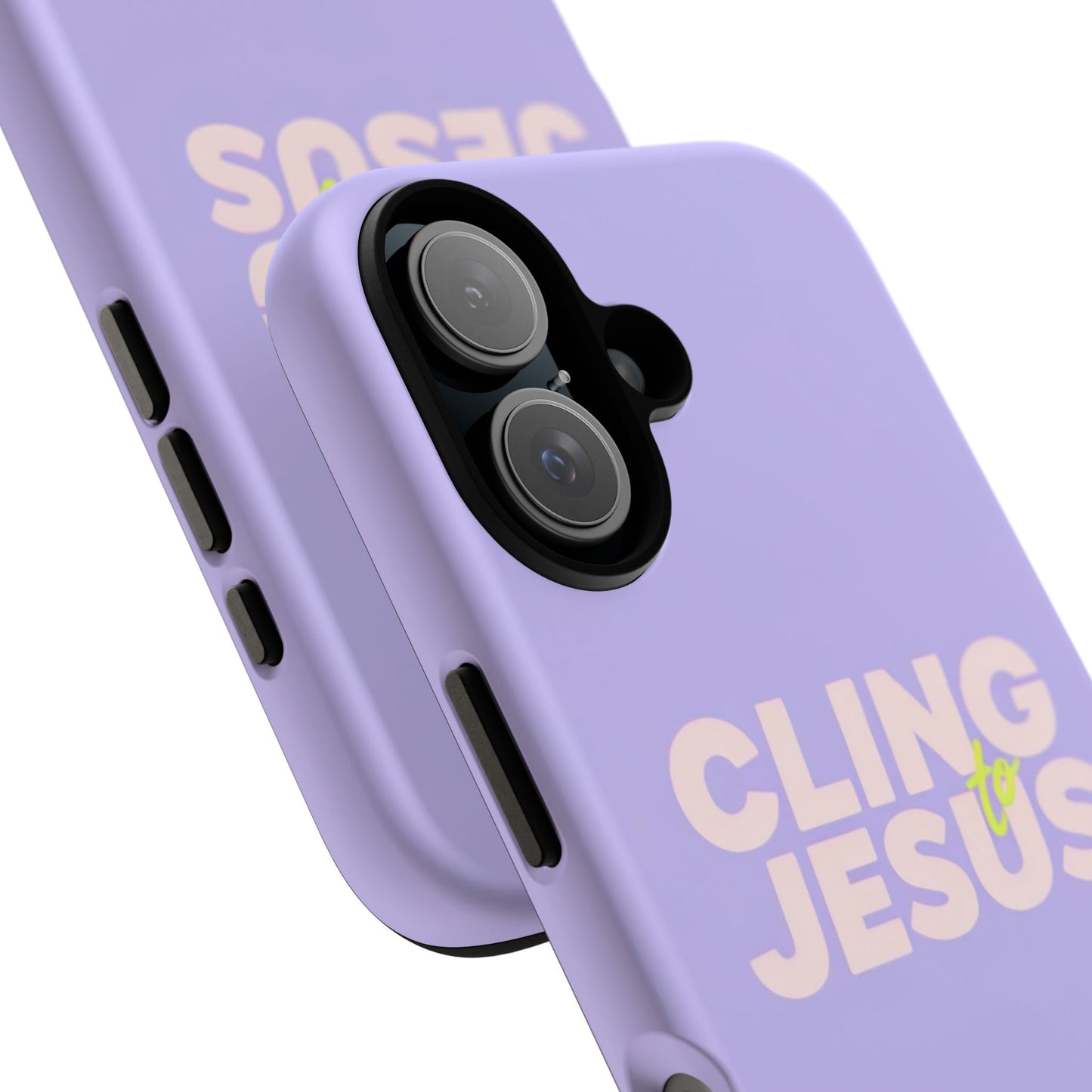 Cling to Jesus Phone Case - Tough Cases for Faithful Protection