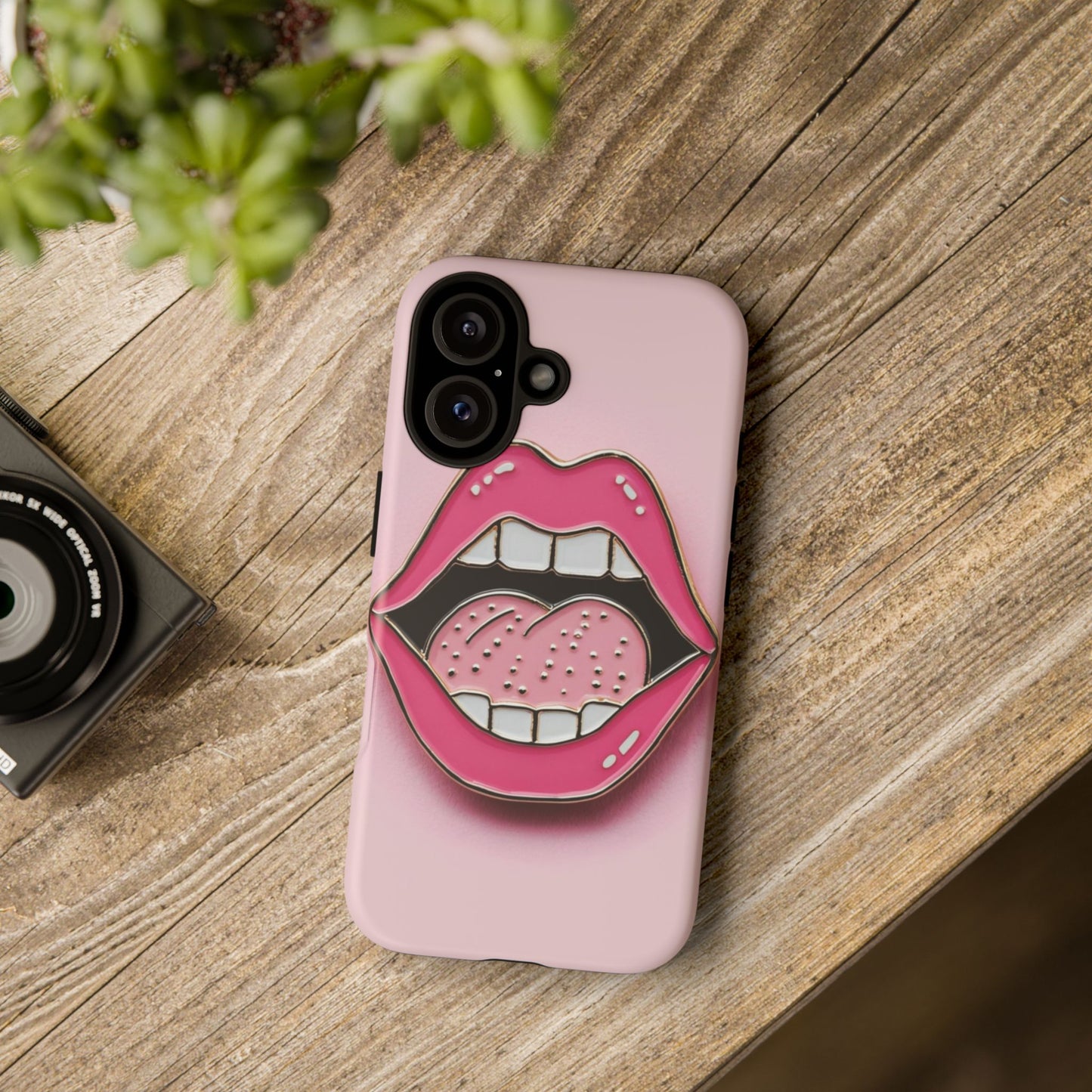 Bold Lip Art Phone Case - Tough Cases for Trendsetters
