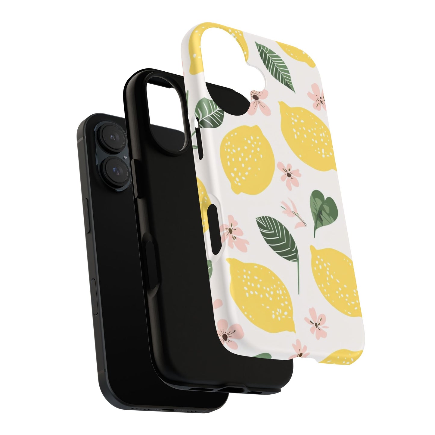 Lemon Floral Phone Case