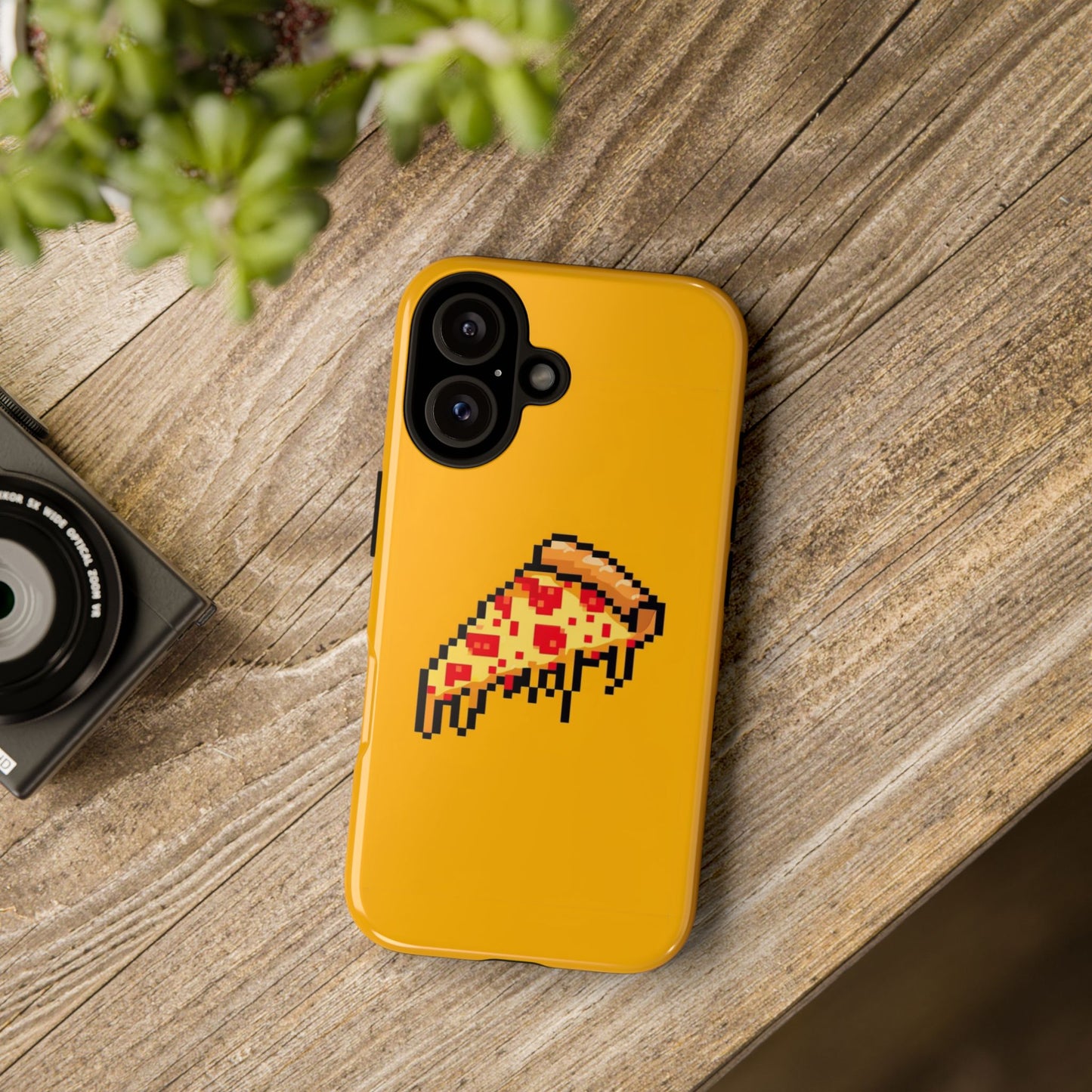 π Pizza Pixelated Phone Case