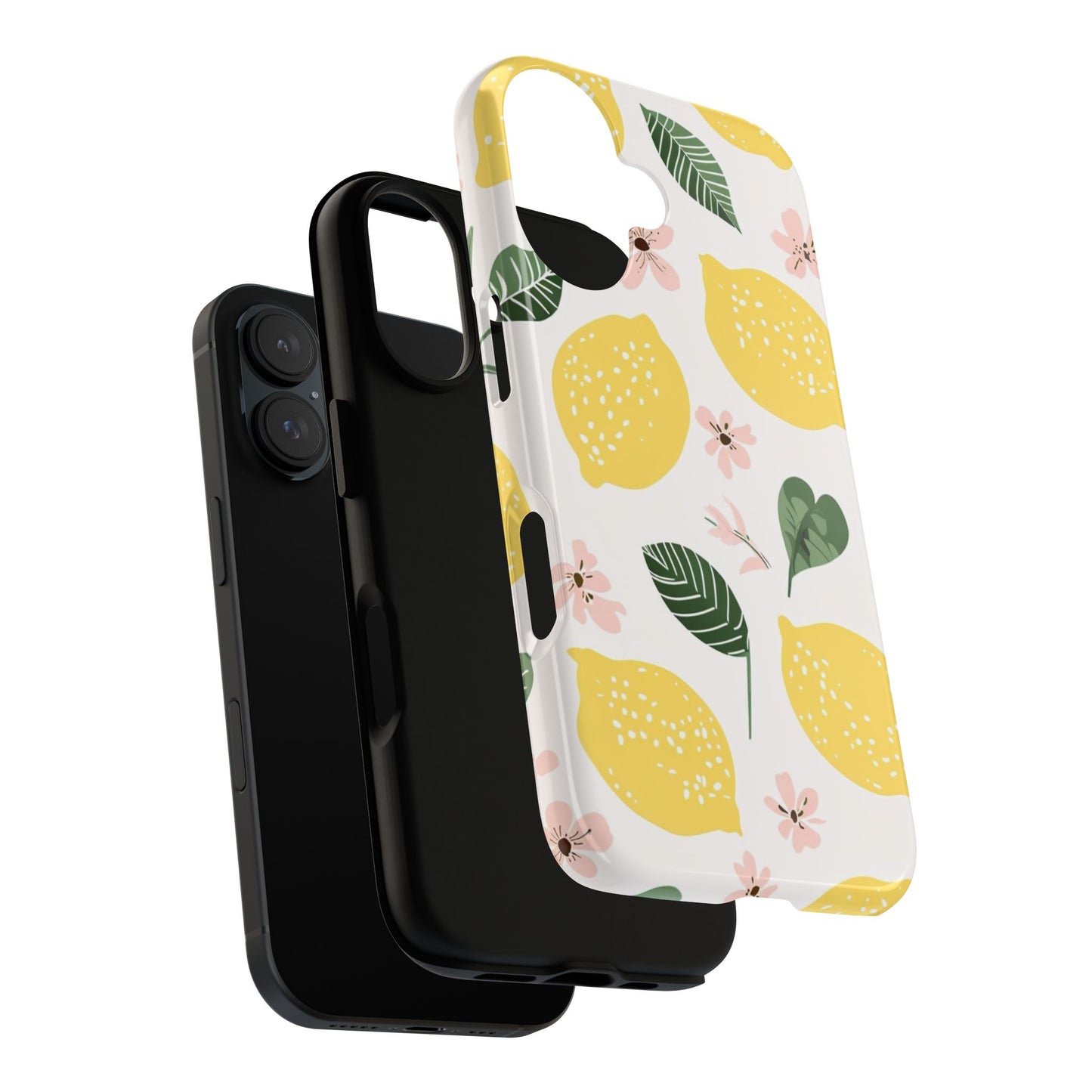 Lemon Floral Phone Case