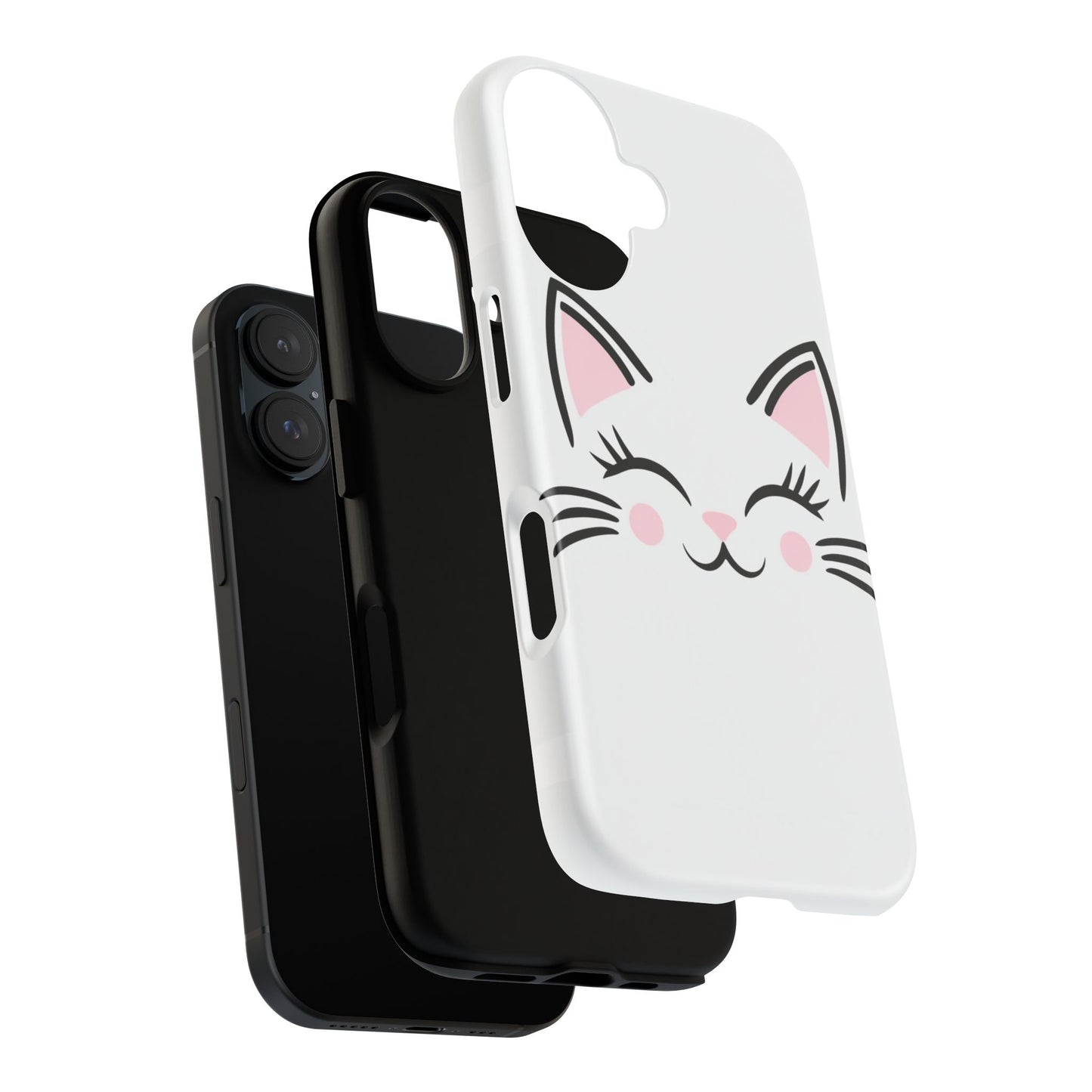 Cute Cat Phone Case - Tough and Stylish Protective Cover
