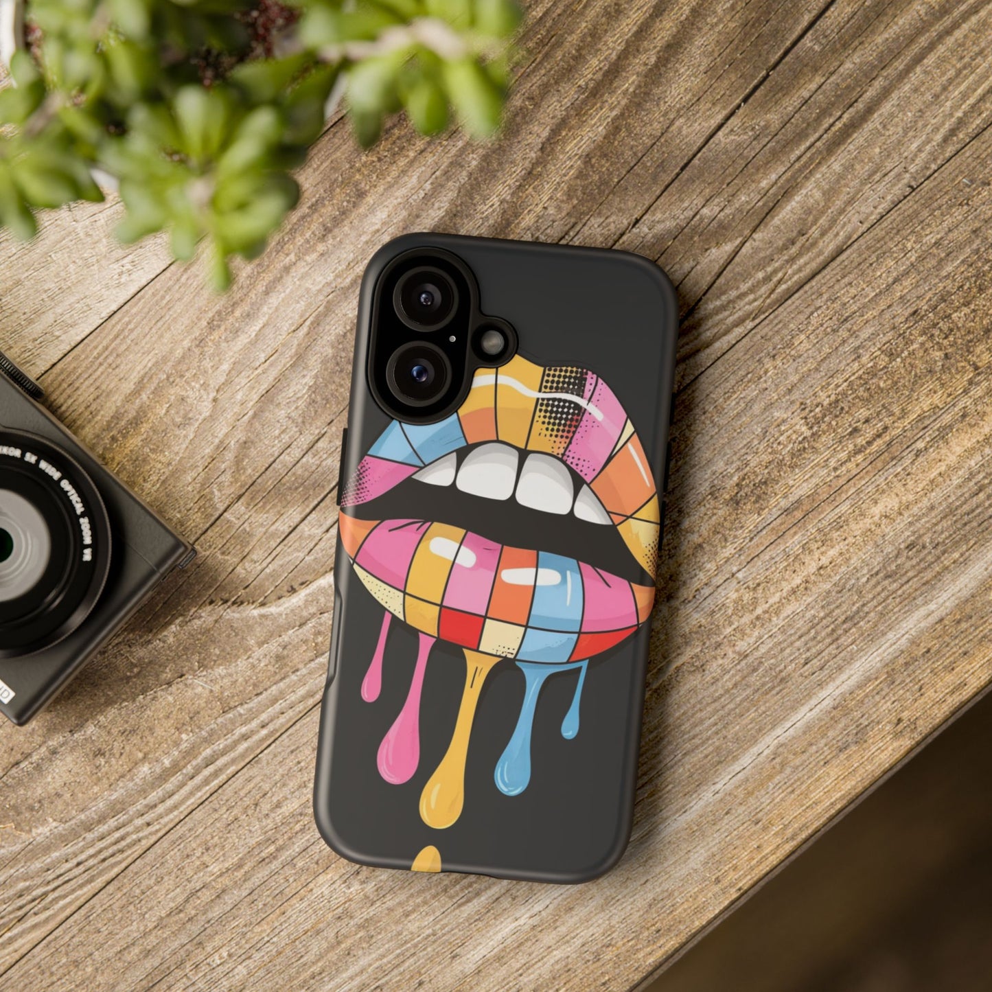 Colorful Lips Phone Case - Tough & Stylish Protection