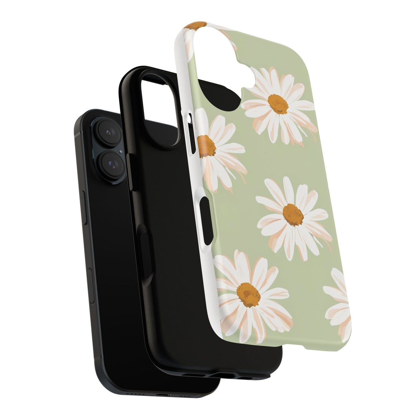 Floral iPhone Case - Tough Cases with Daisy Design