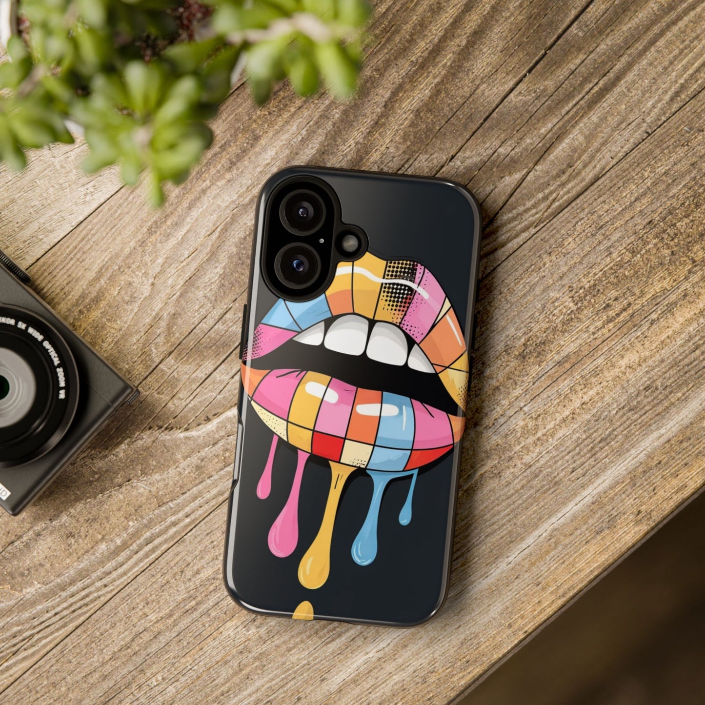 Colorful Lips Phone Case - Tough & Stylish Protection