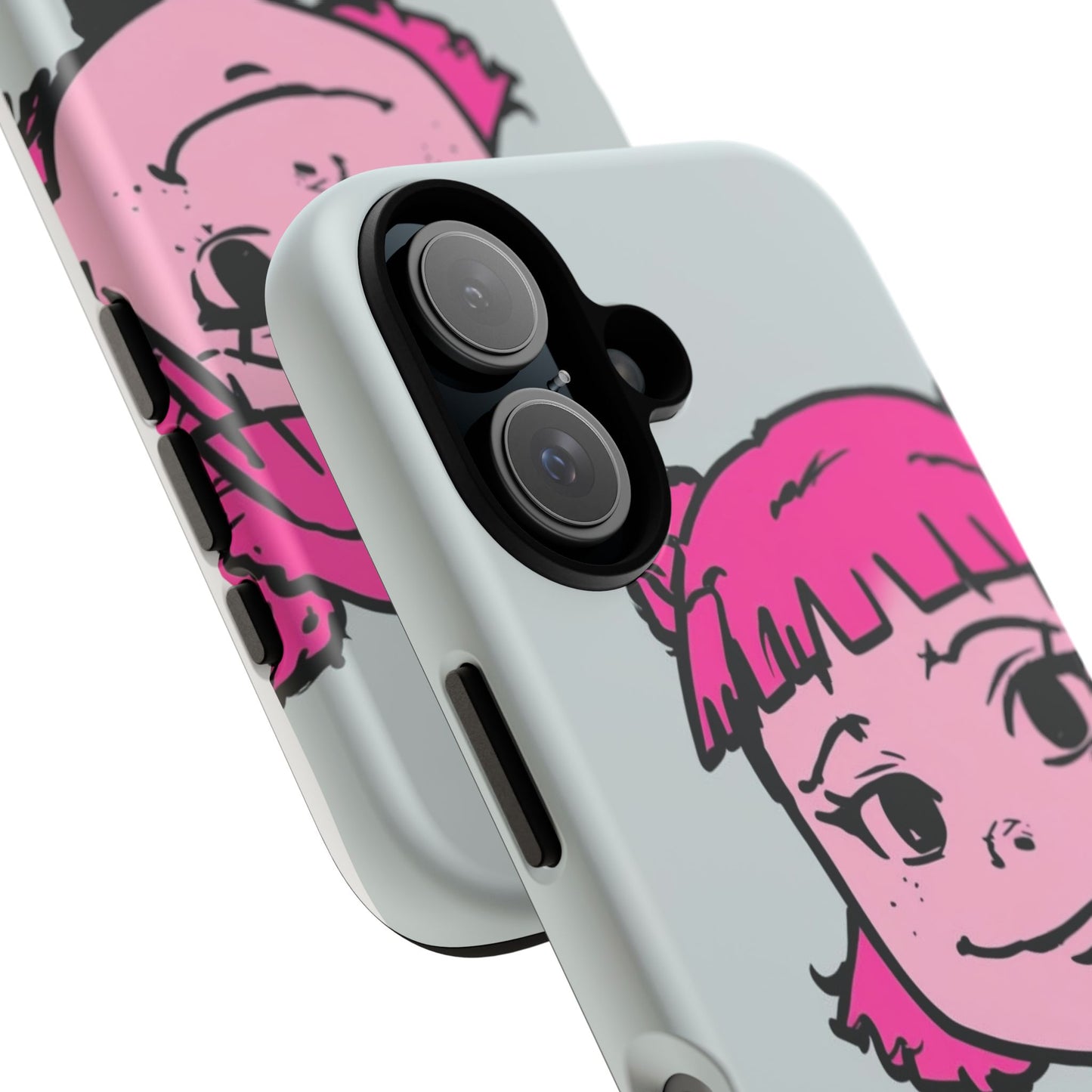 Stylish Phone Case with Playful Cartoon Design