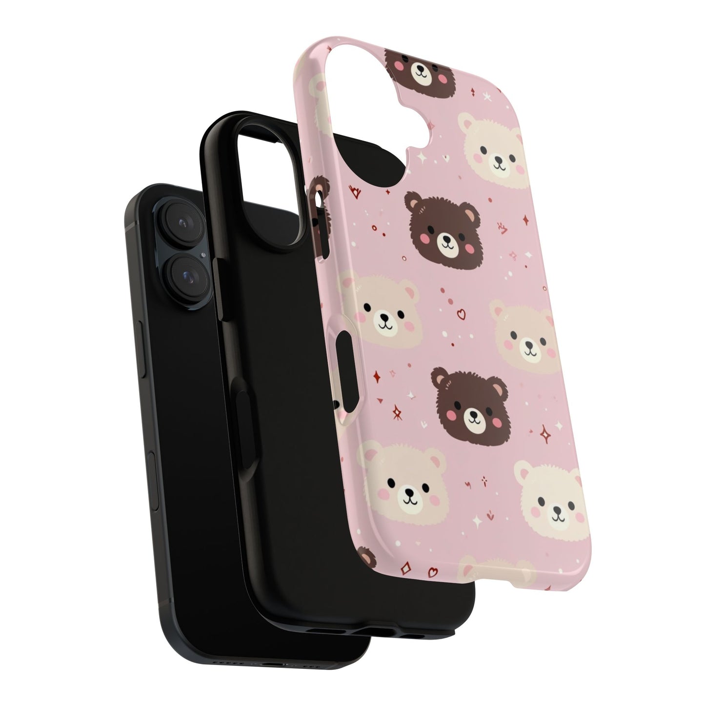 Cute Bear Phone Case - Tough Cases for Kids and Animal Lovers