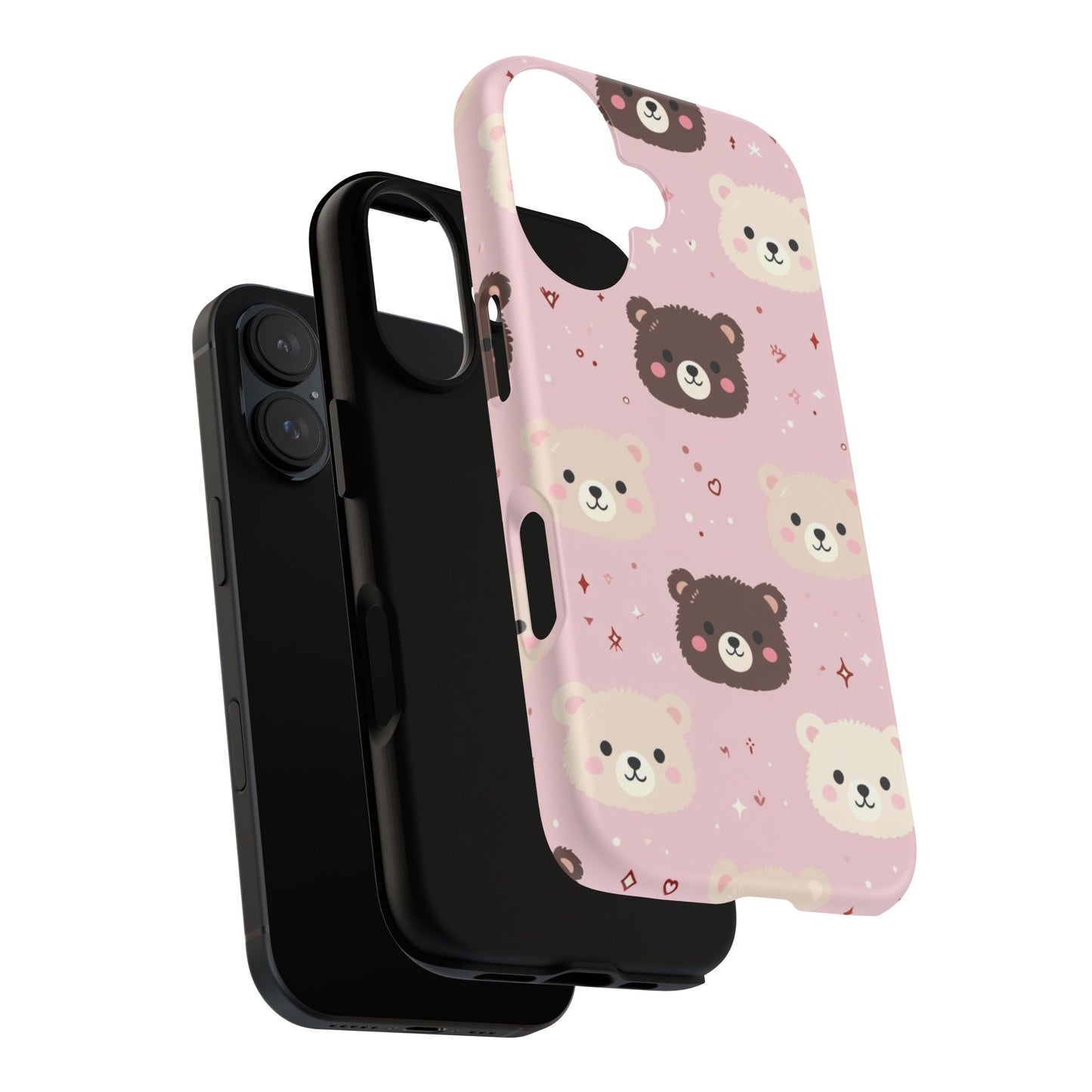 Cute Bear Phone Case - Tough Cases for Kids and Animal Lovers