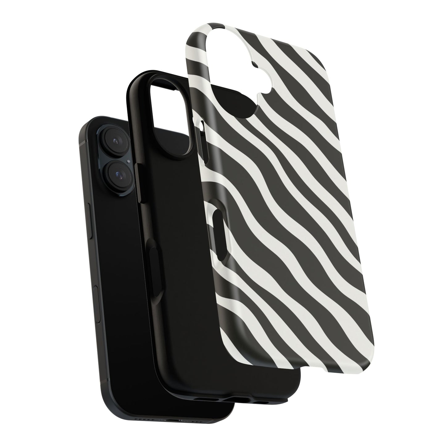 Zebra Wave Phone Case