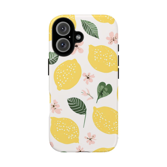 Lemon Floral Phone Case