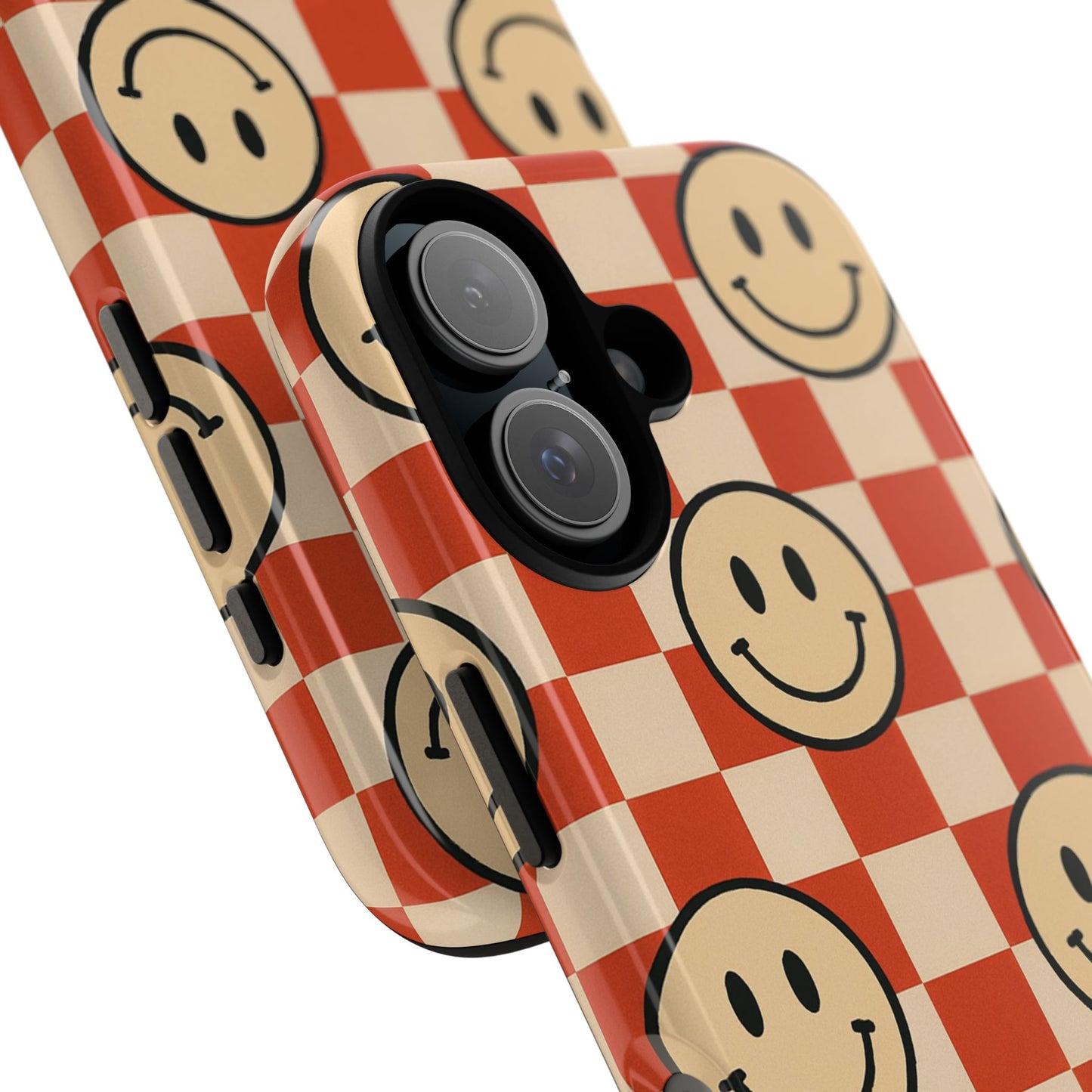 Smiley Checkerboard Phone Case