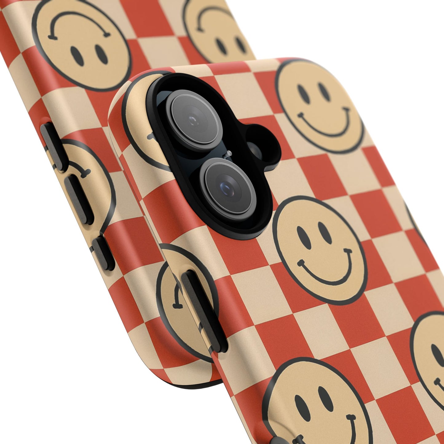 Smiley Checkerboard Phone Case