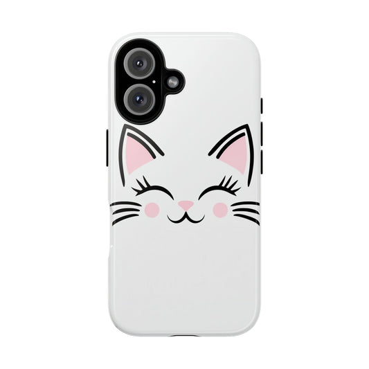 Cute Cat Phone Case - Tough and Stylish Protective Cover
