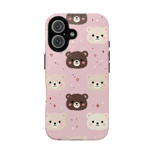 Cute Bear Phone Case - Tough Cases for Kids and Animal Lovers