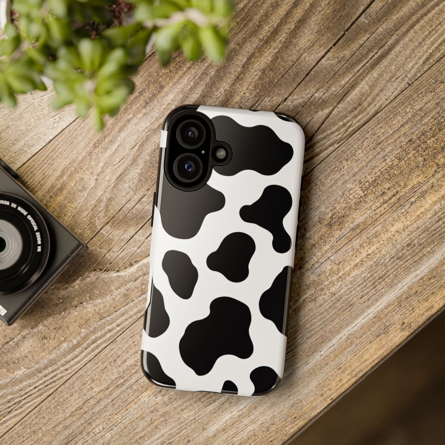 Cow Print Phone Case - Tough Cases for Trendy Protection